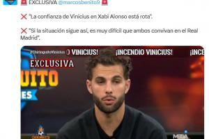 六台：维尼修斯对阿隆索信任破裂，若情况继续两人很难共事